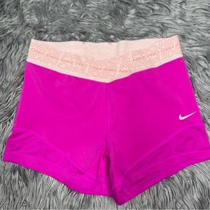 Nike Pro Shorts- Pink